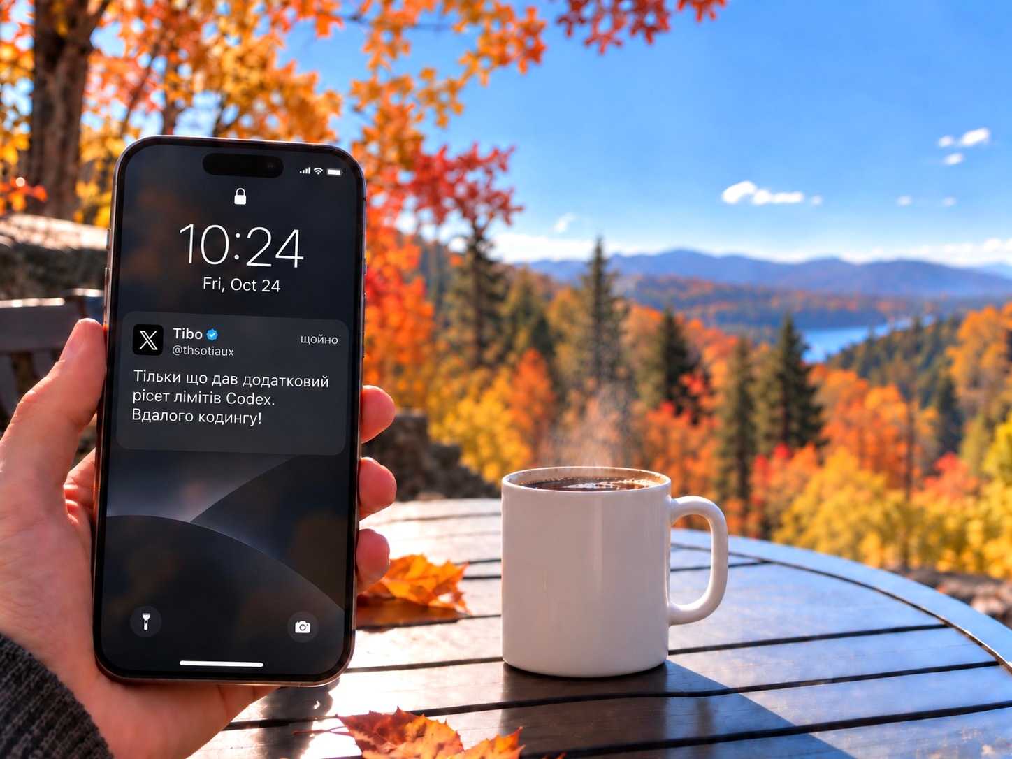 Tibo, Coffee, Autumn, AI, Codex